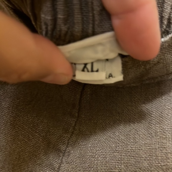 GUC Linen Slacks - Picture 3 of 4